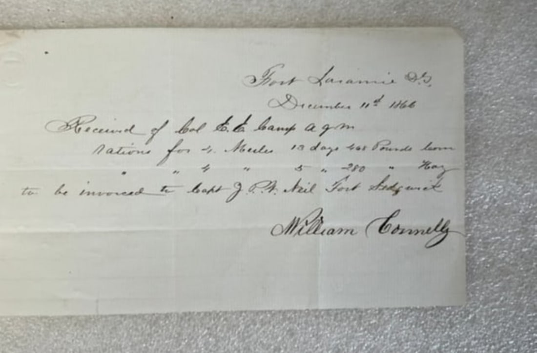 Gen G. B. Dandy, Built Fort Kearny & Abraham (1 of 1)