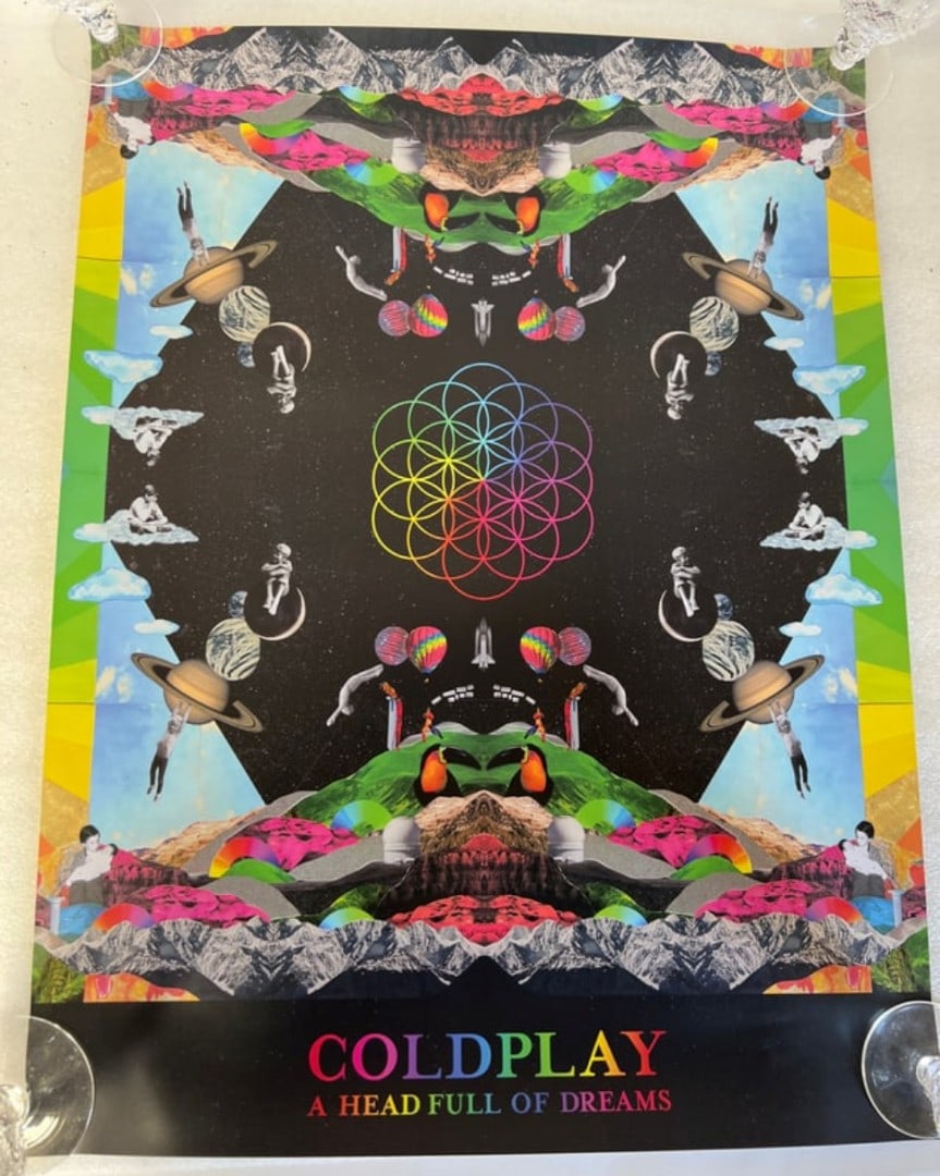 Cold Play Poster (1 of 1)