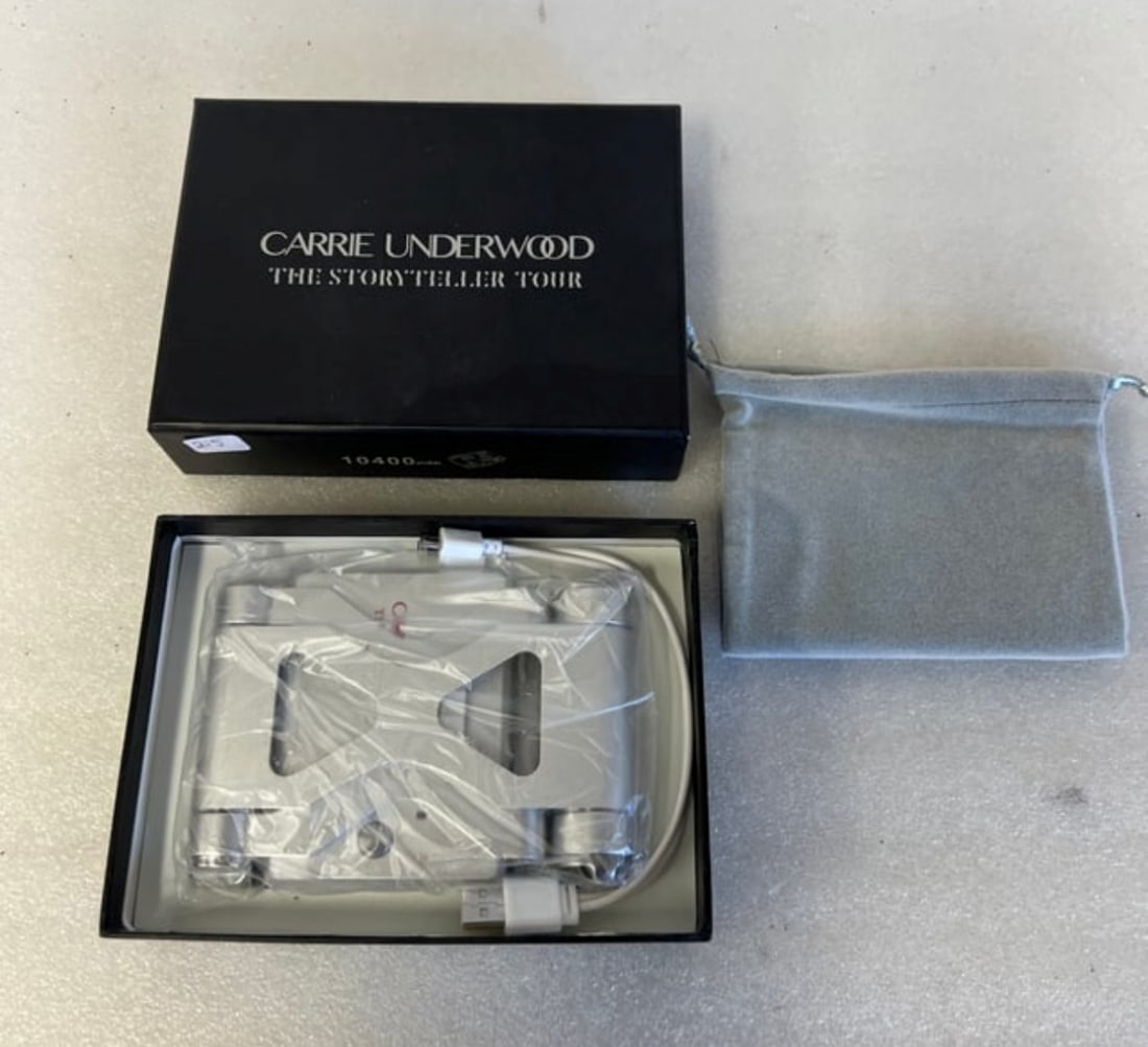 Carrie Underwood Powerbank: 10400MAH. New in original box. Never used