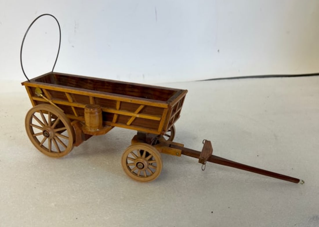 Covered Wooden Wagon Model: As pictured. 9?L