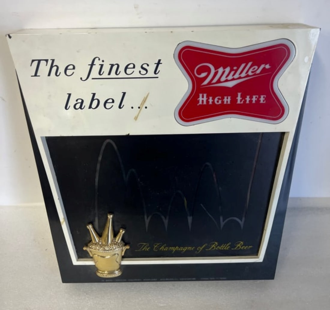 Advertising Miller High Life Lamp (1 of 1)