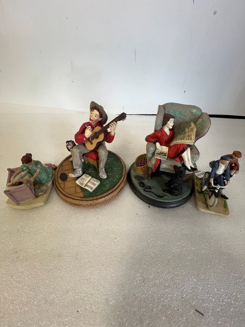 Norman Rockwell Figures (4) (1 of 1)