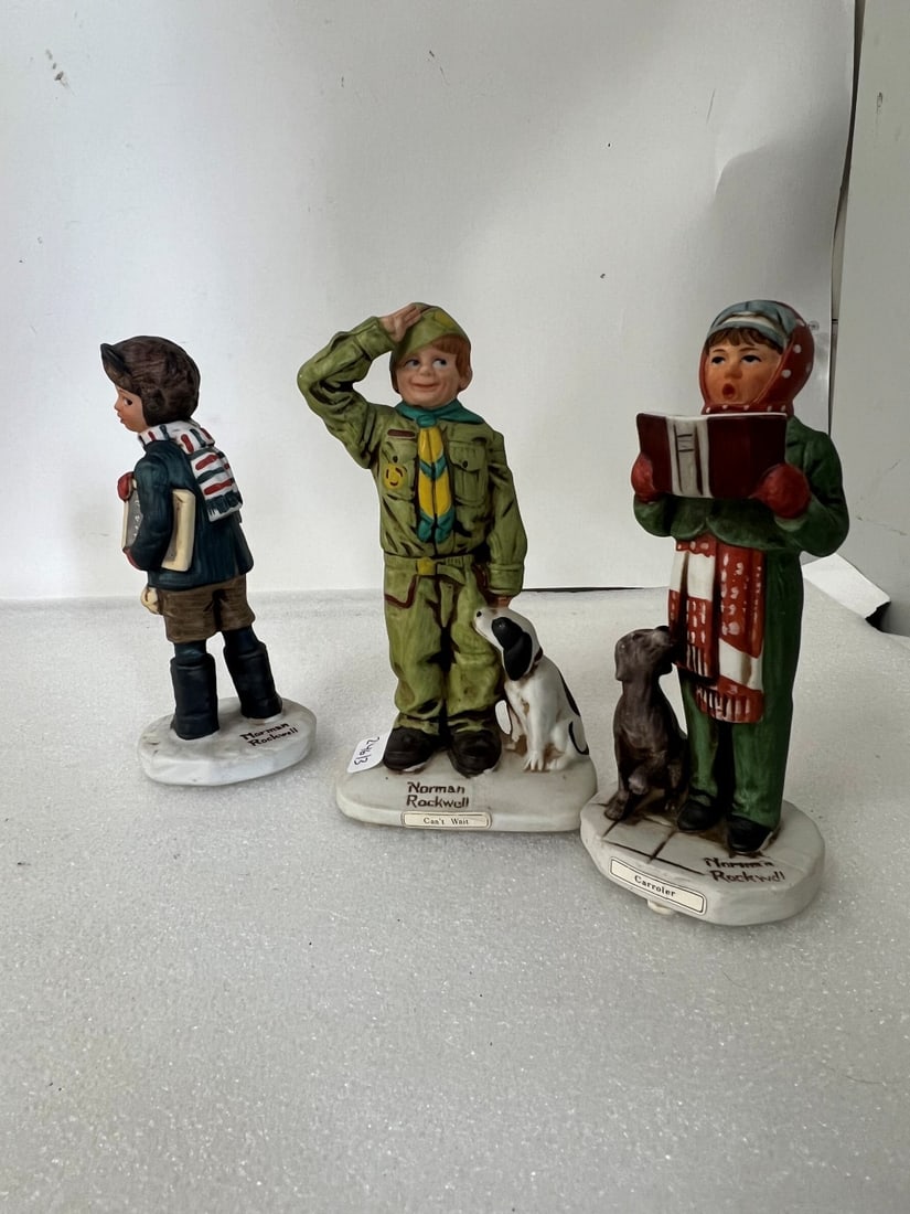 Norman Rockwell Figures (3) (1 of 1)