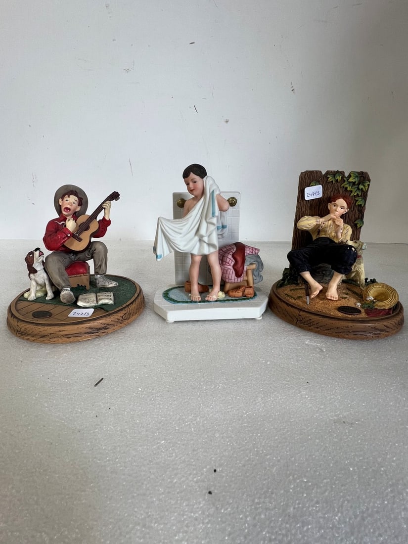 Norman Rockwell Figures (3) (1 of 1)