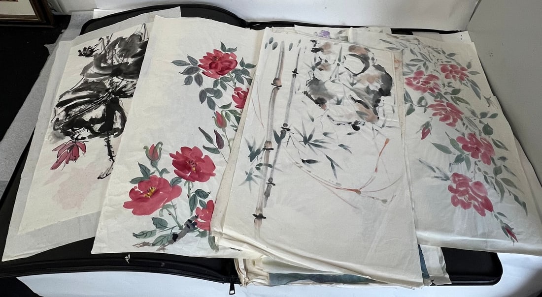Portfolio of Waterolors, Japanese Style (53) (1 of 1)