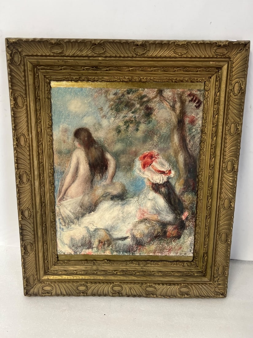 After Renoir. Girls in a Woodland Setting (1 of 1)