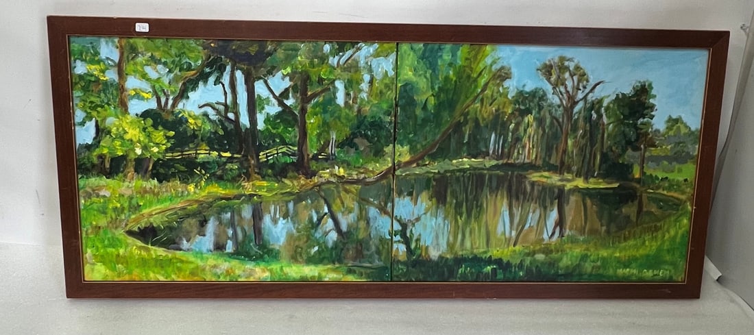 Naomi Genen. Acrylic. Signed L. R (1 of 3)