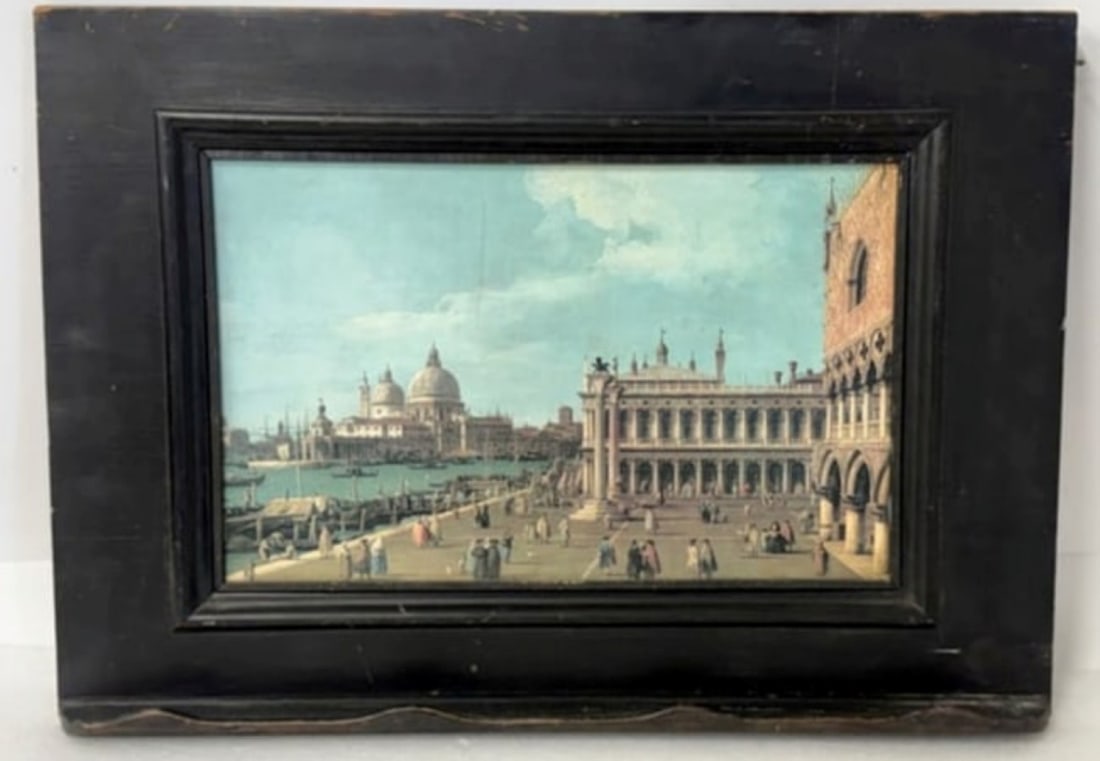 Giovanni Antonio Canaletto(after); Nicely framed Print (1 of 3)