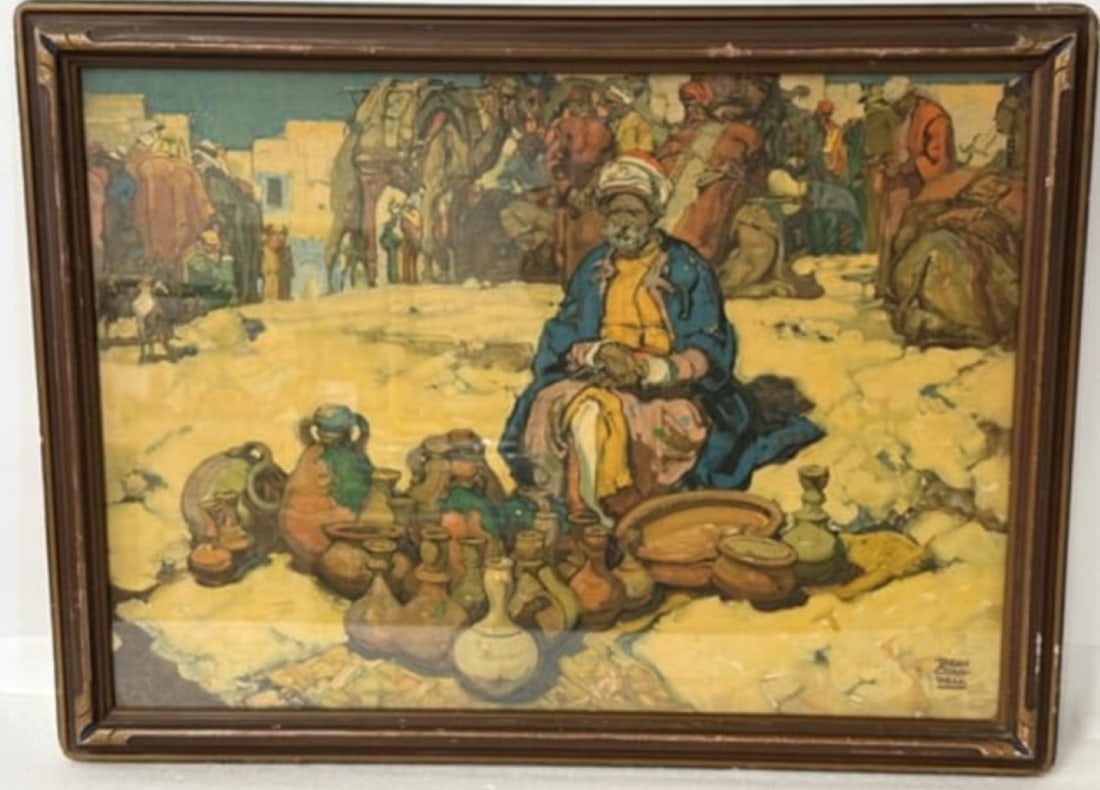 Dean Cornwell; Vintage Framed Print (1 of 4)