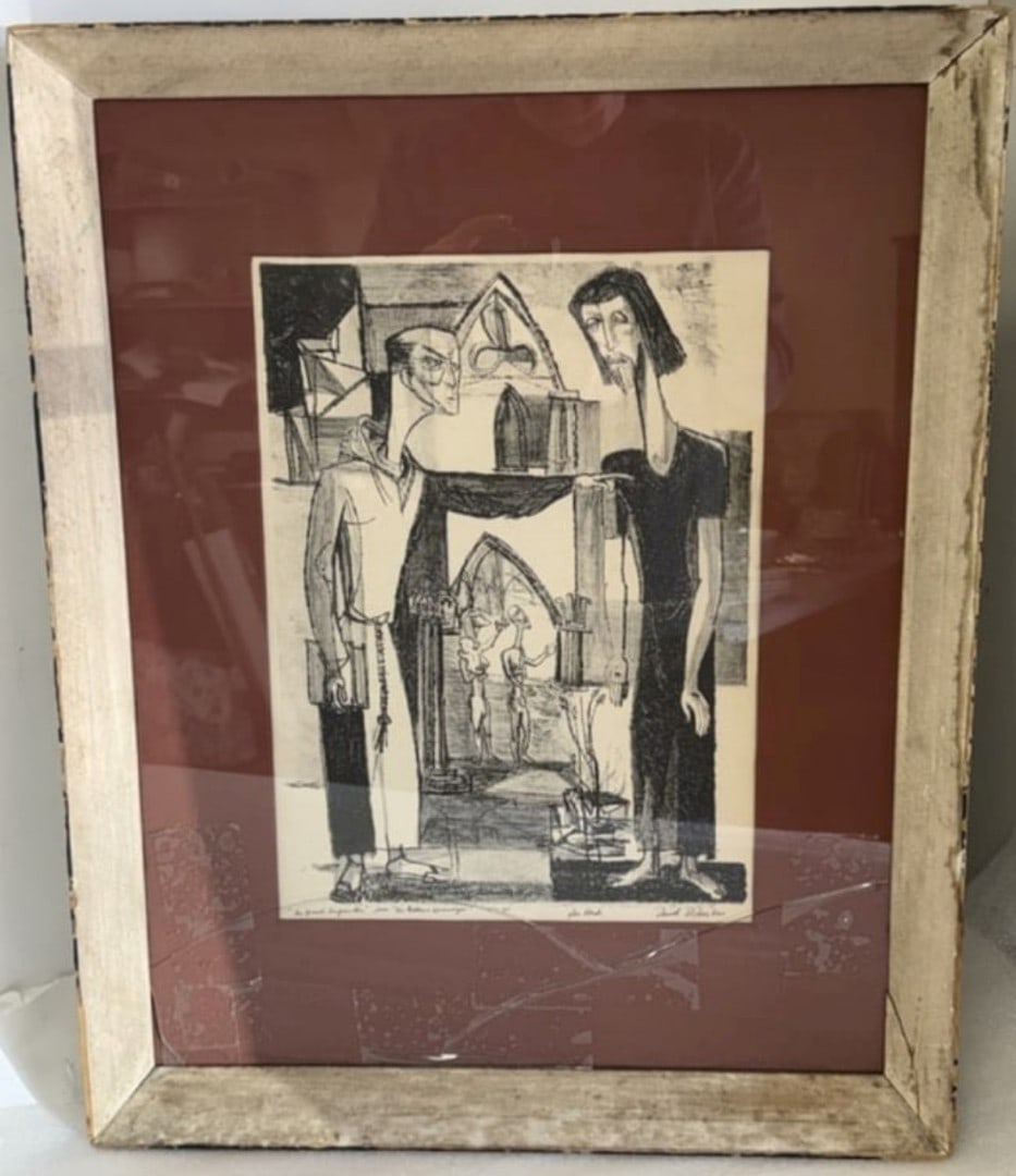 Daniel Dickerson; Lithograph "The Grand Inquisitor" Signed (1 of 6)