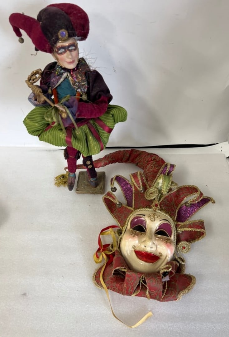 Collectible Doll and Mask (2) (1 of 2)