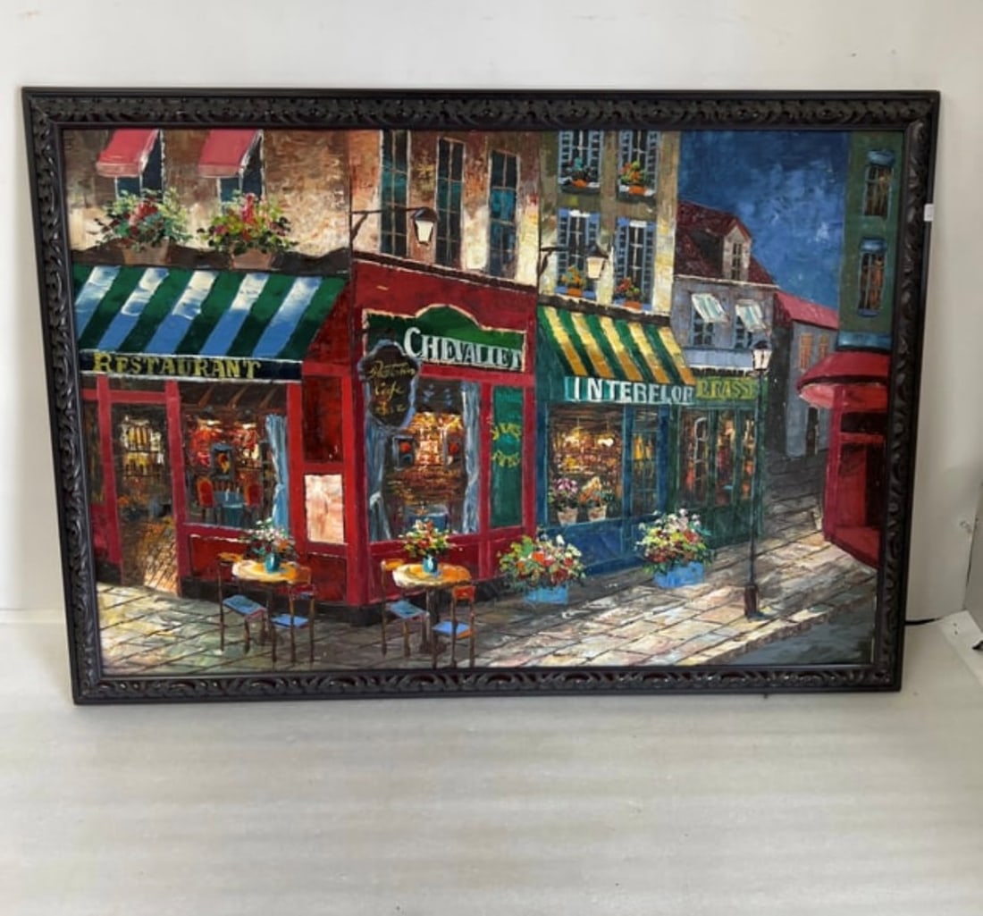 Oil Painting: as Pictured 28 1/4" H by 40" W