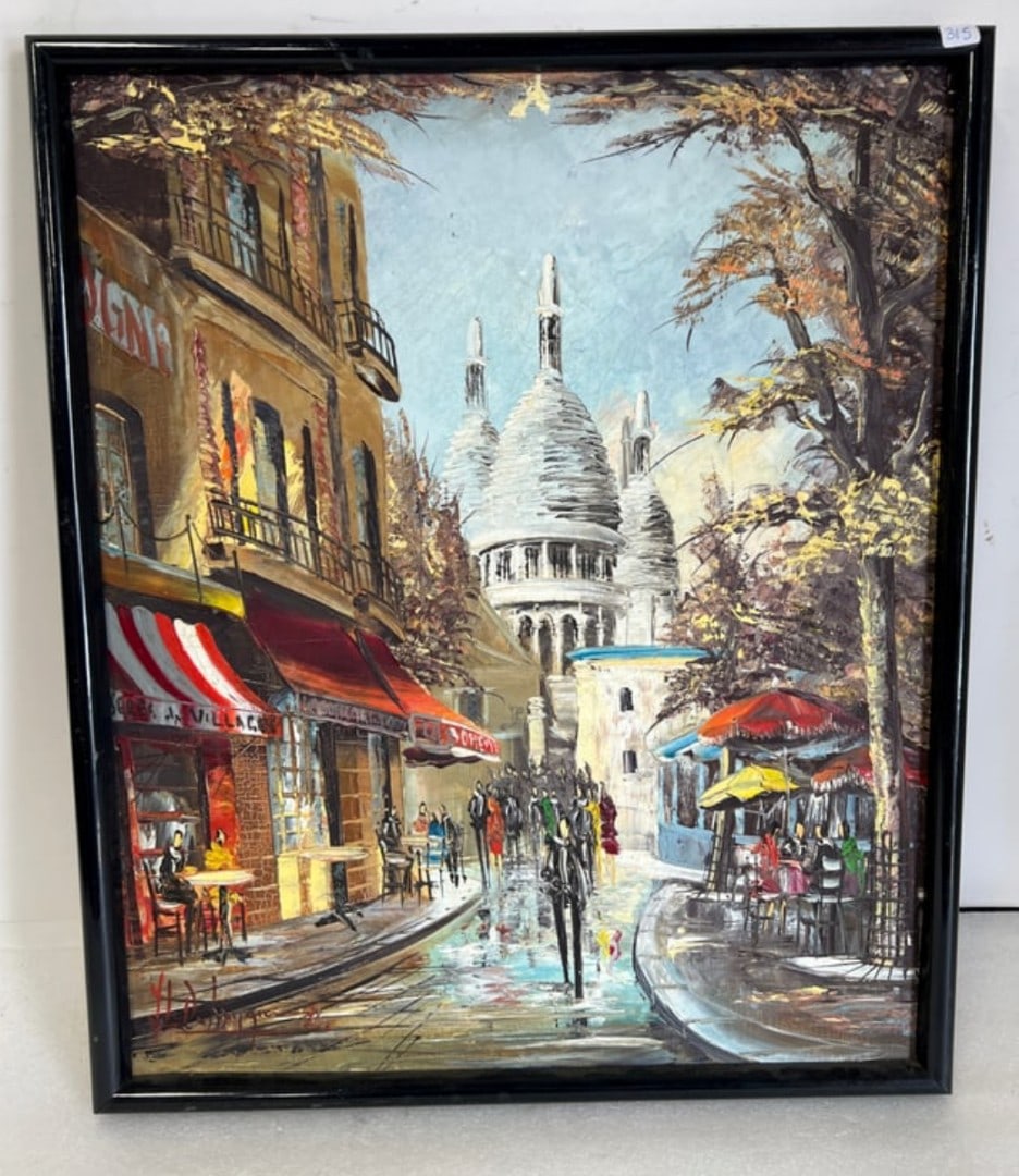 Sgd Vintage Oil Painting (1 of 2)