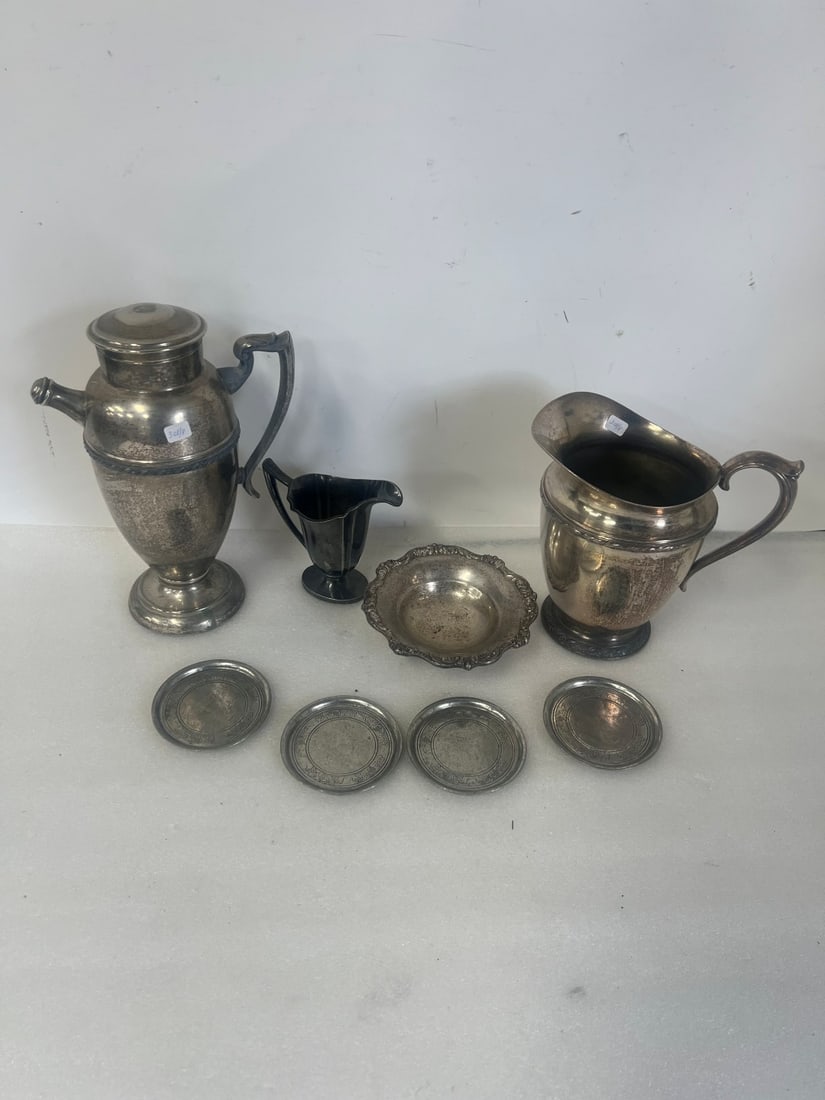 Large Lot of Antique Silverplate (8) (1 of 2)