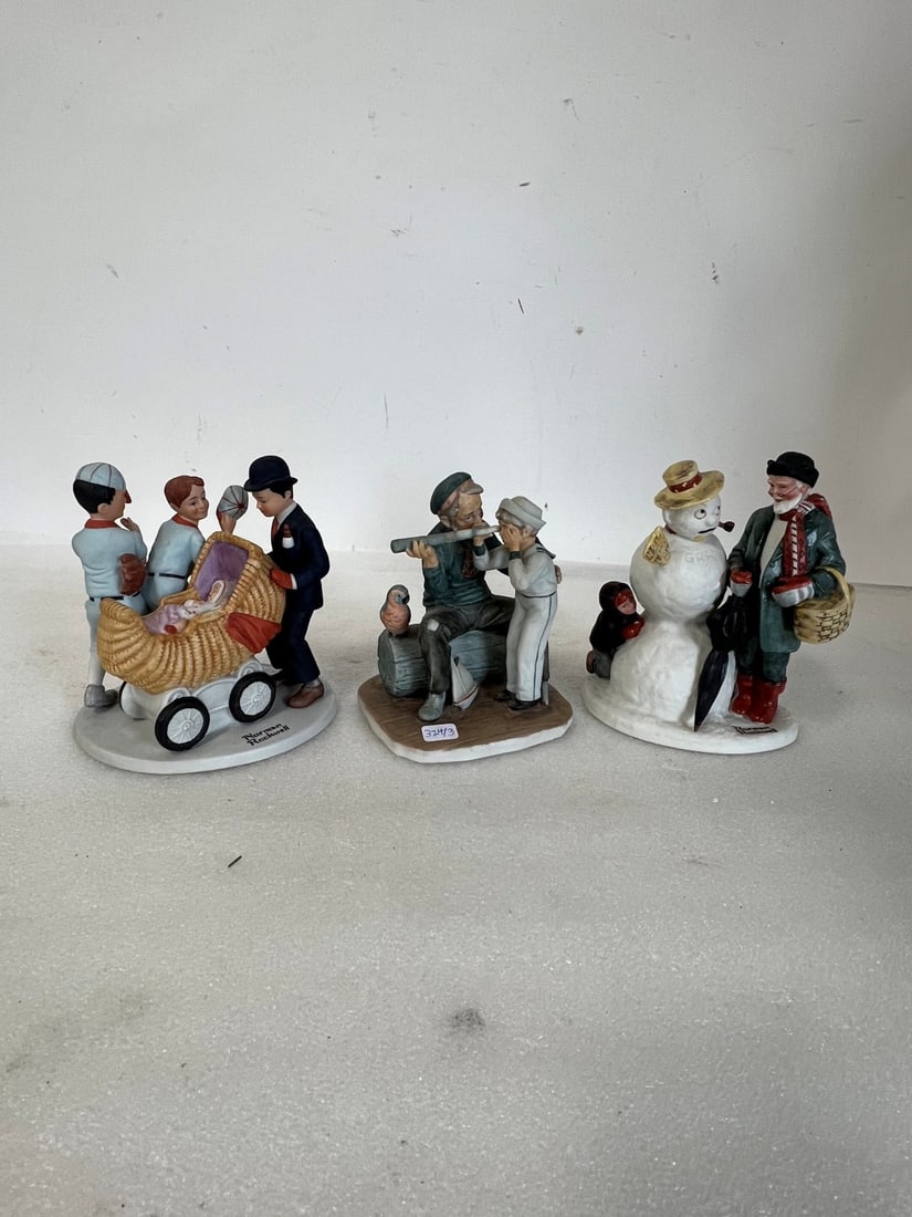 Norman Rockwell Figures (3) (1 of 1)