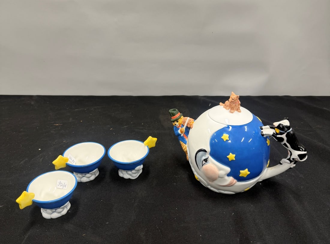 Dept. 56 Tea Set. 4 Pc. - 2