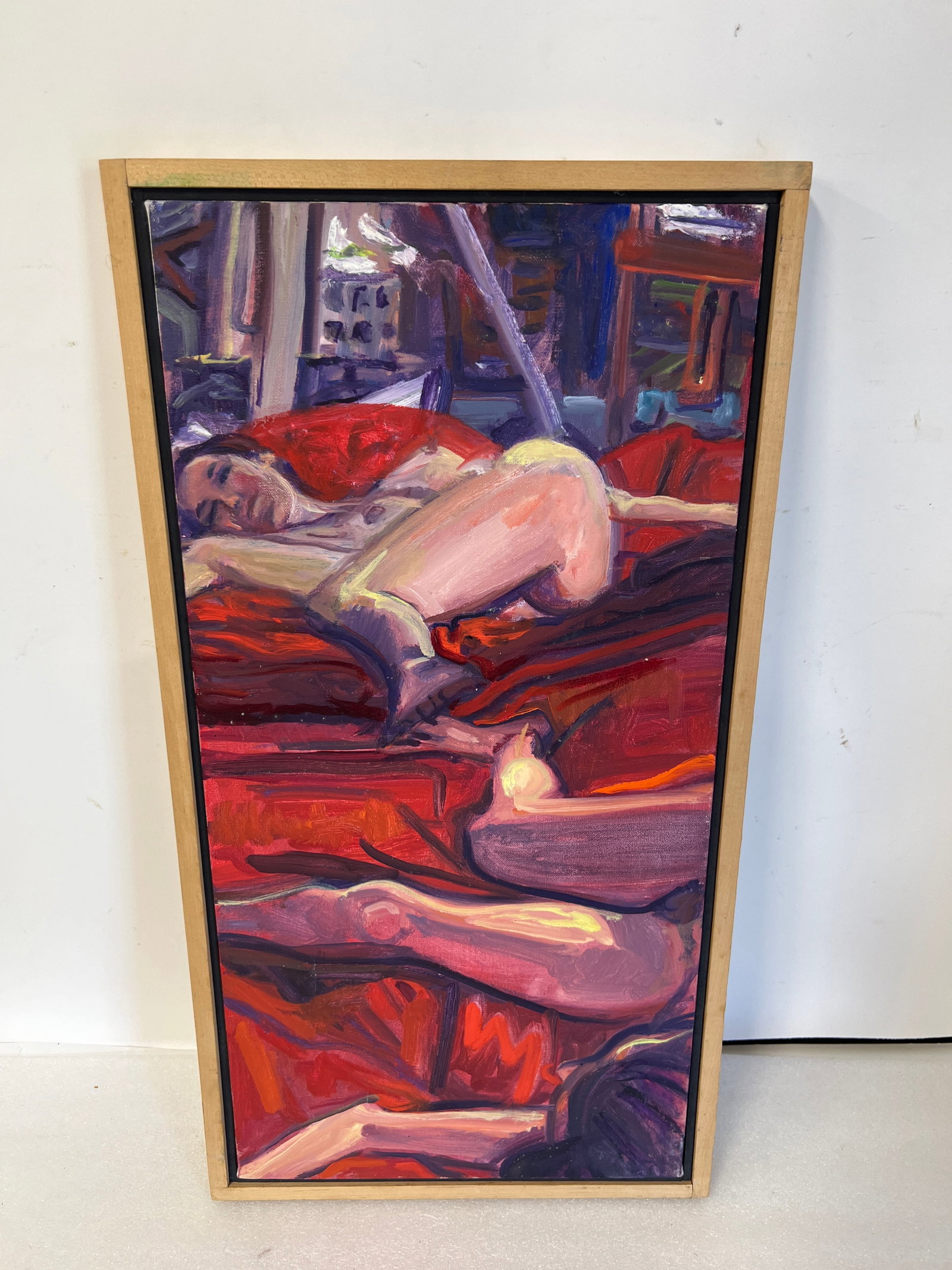 Steve Harvey. Oil on Canvas. Modernistic (1 of 2)