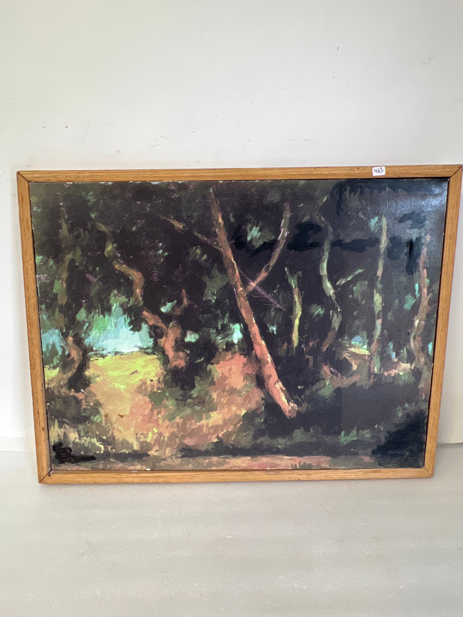 Modernist Oil on Canvas (1 of 4)