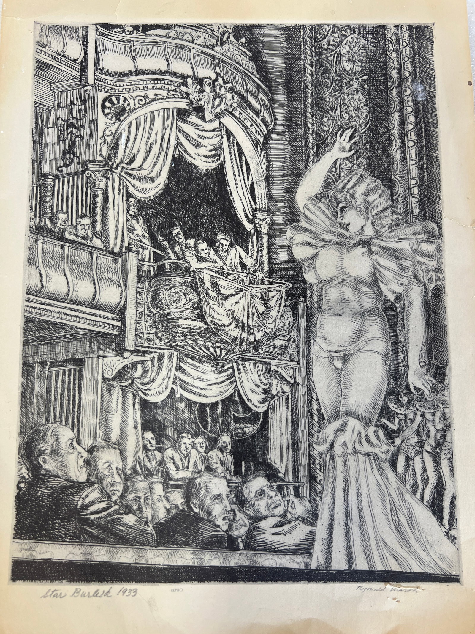 Reginald Marsh Engravings (2) - 2