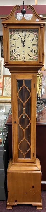 Maple Grandmother's Clock (1 of 3)