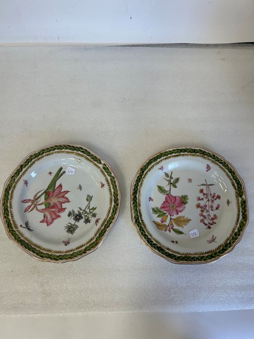 Floral Decorated Plates (2) (1 of 2)