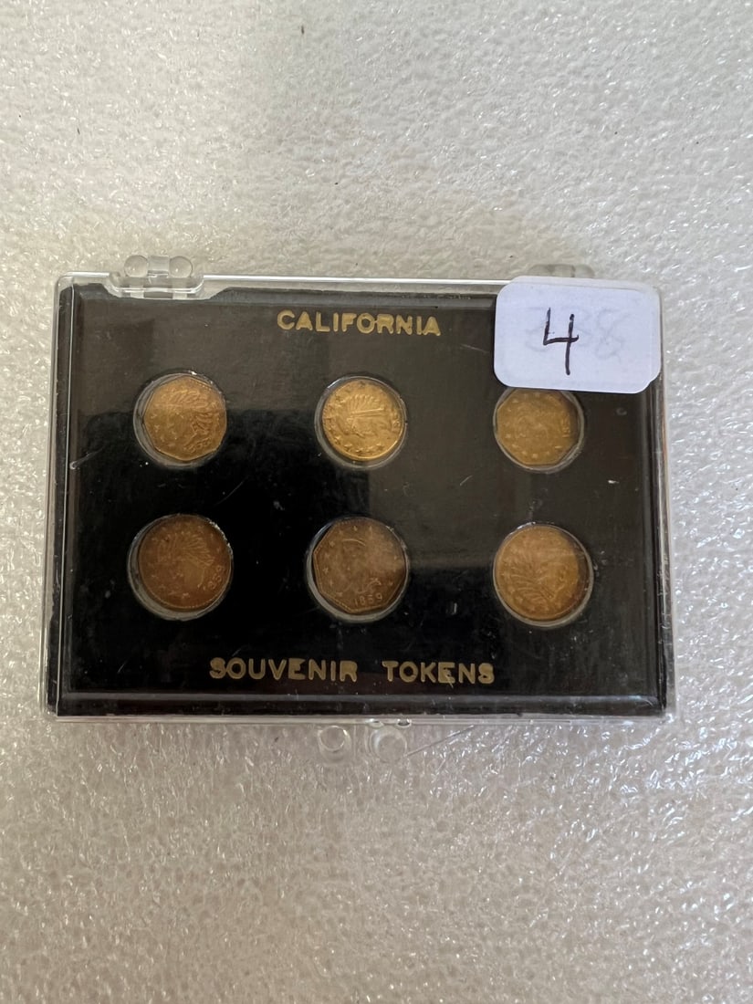 California Souvenir Tokens (1 of 2)