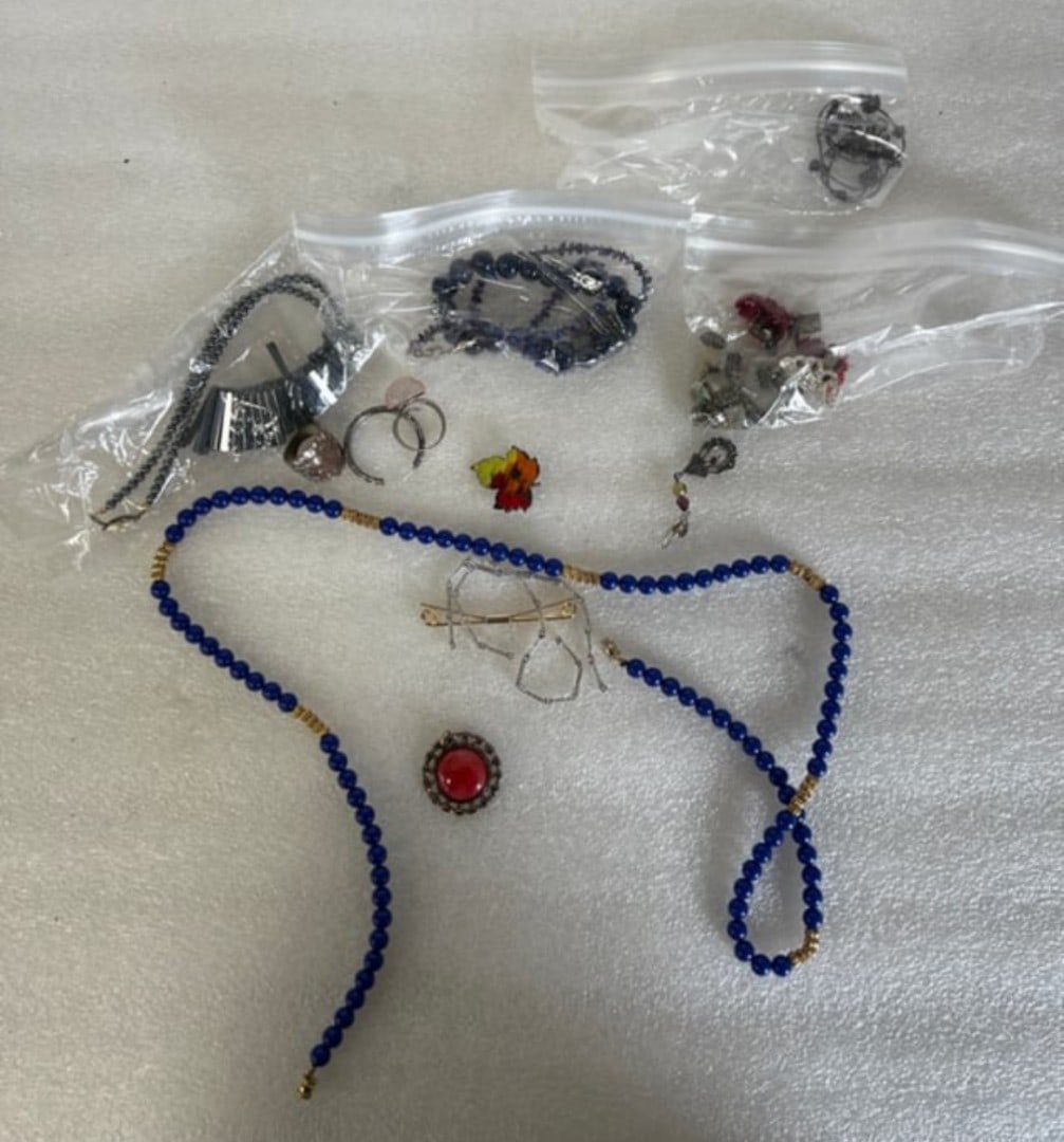 Vintage Costume Jewelry: As pictured