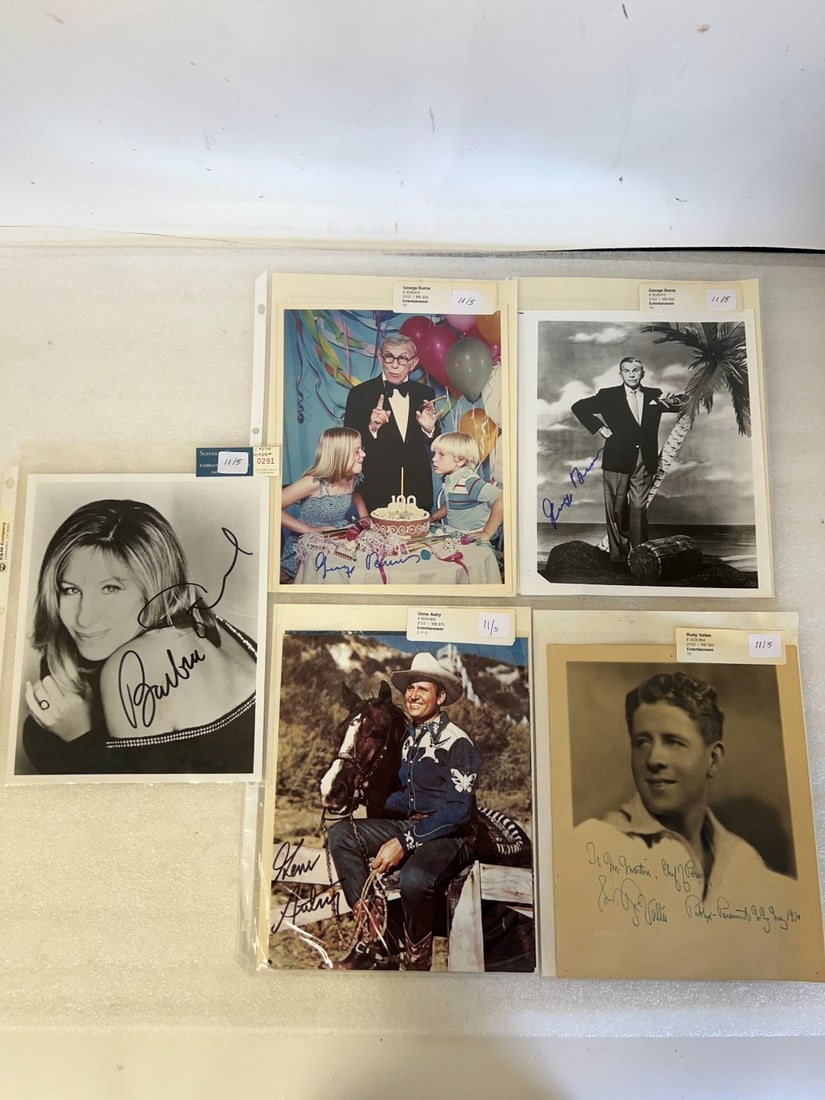 Celebrity Autograph Photos (5) (COA) (1 of 1)