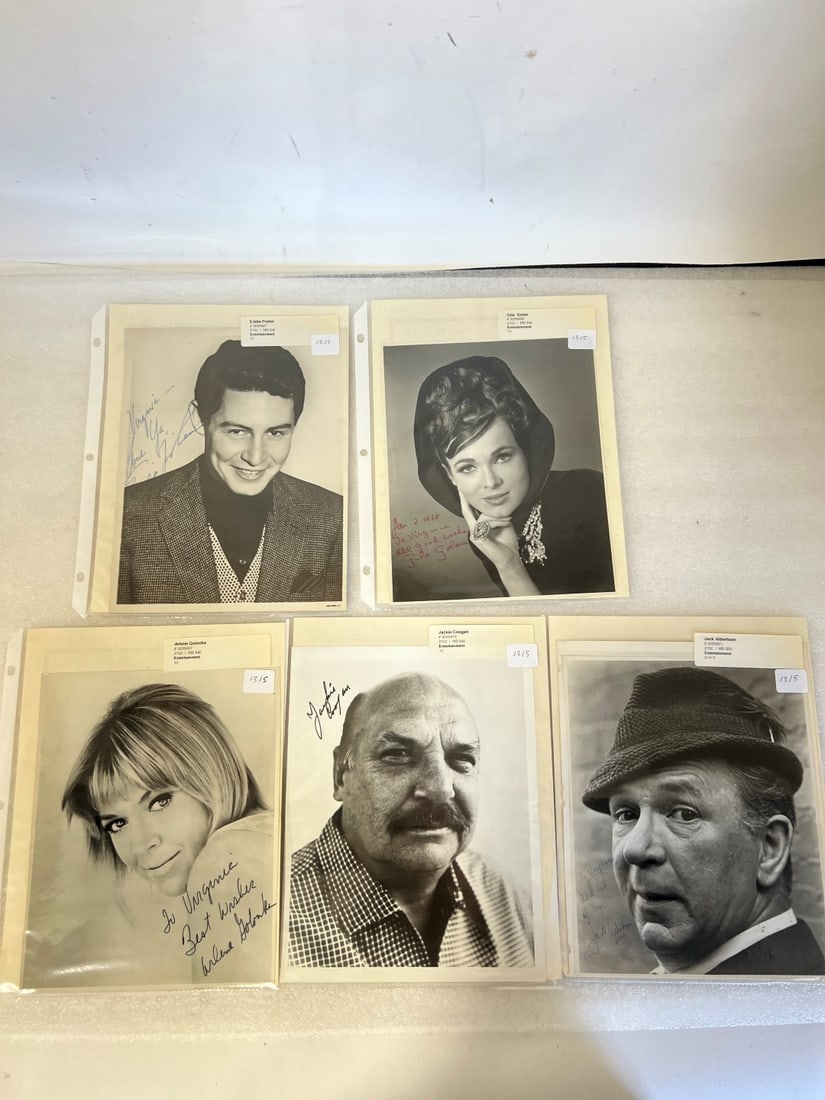 Celebrity Autographed Photos (5) (COA) (1 of 1)