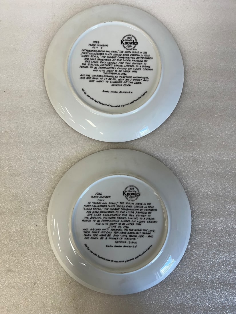 Knowles Plates (2) - 2