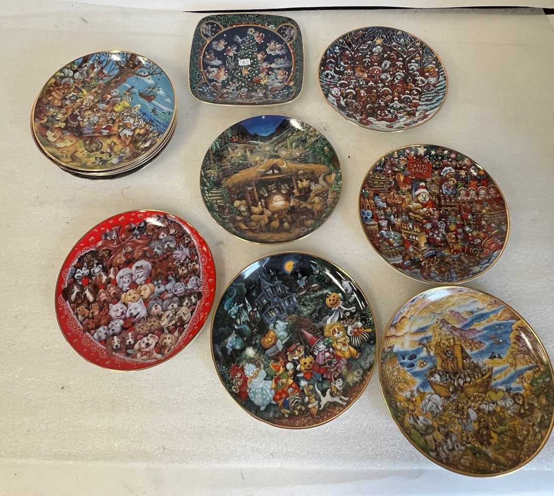Franklin Mint Collectors Plates(12 ) (1 of 3)