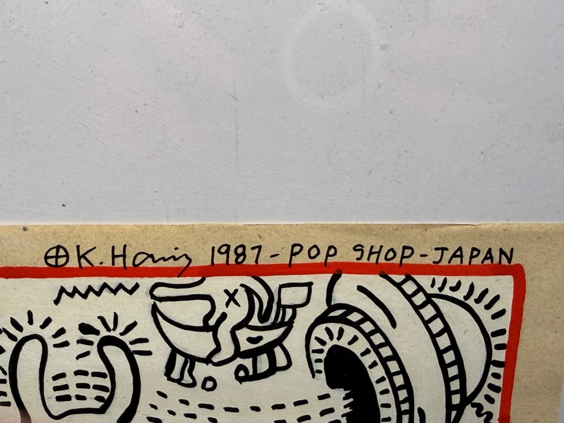 Keith Haring; Felt-Tip Drawing - 3