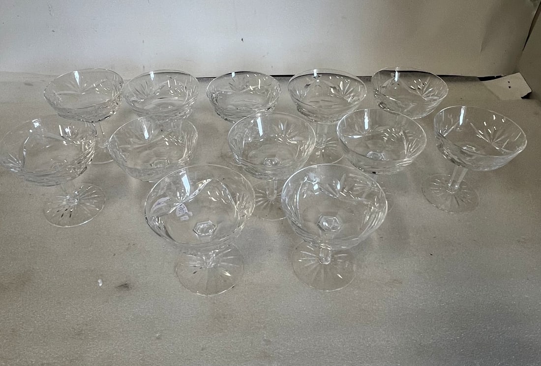 Waterford Lot of Glassware (12): All Signed