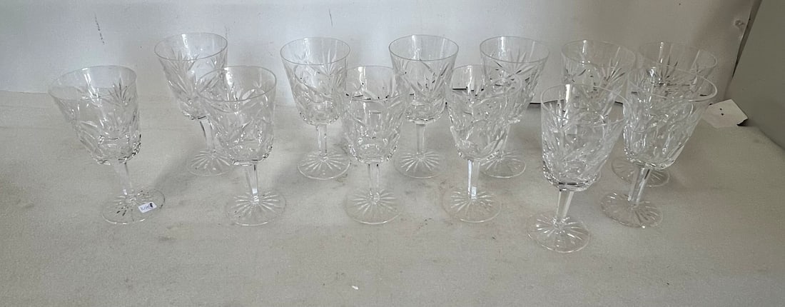 Waterford Lot of Glassware (12): All signed