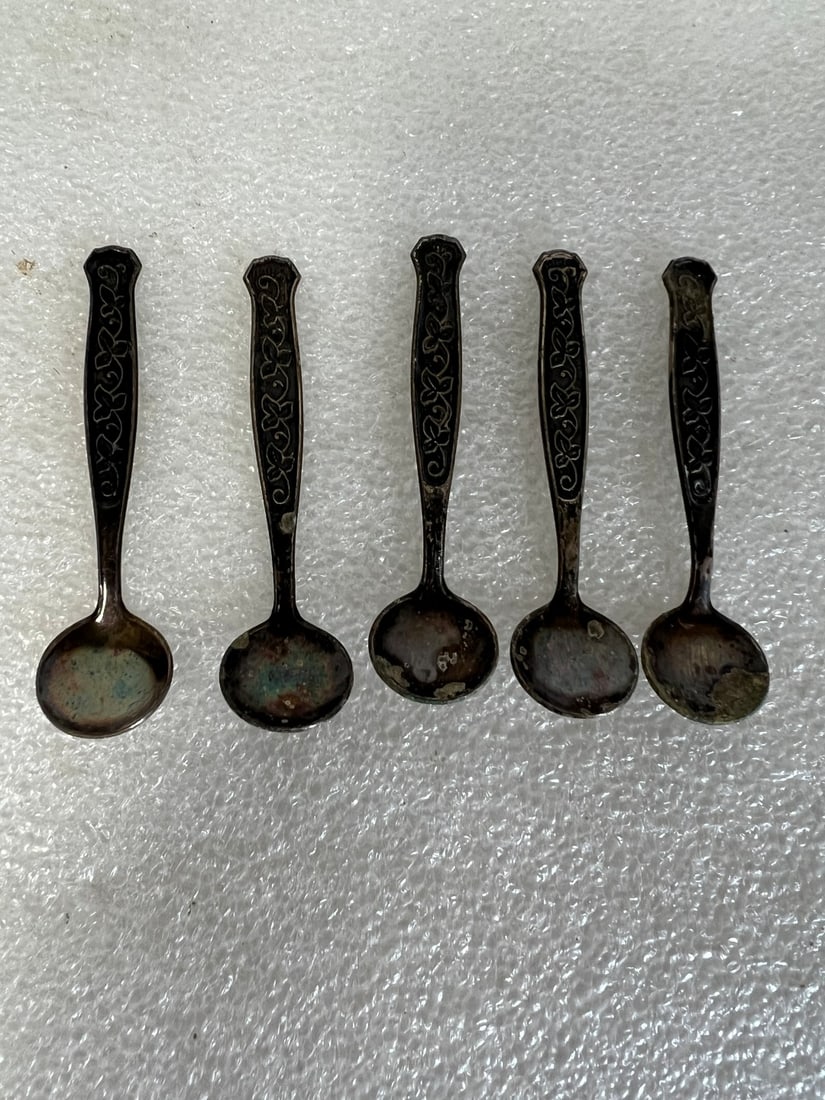 Meka Denmark Salt Spoons (5) (1 of 2)