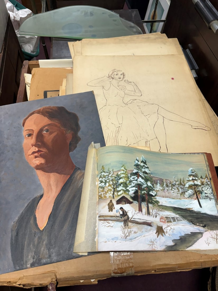Large Artist's Portfolio Lot (1 of 1)
