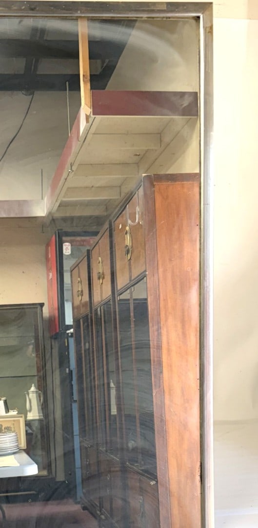 Art Deco Chrome Framed Dressing Room Mirror (1 of 2)