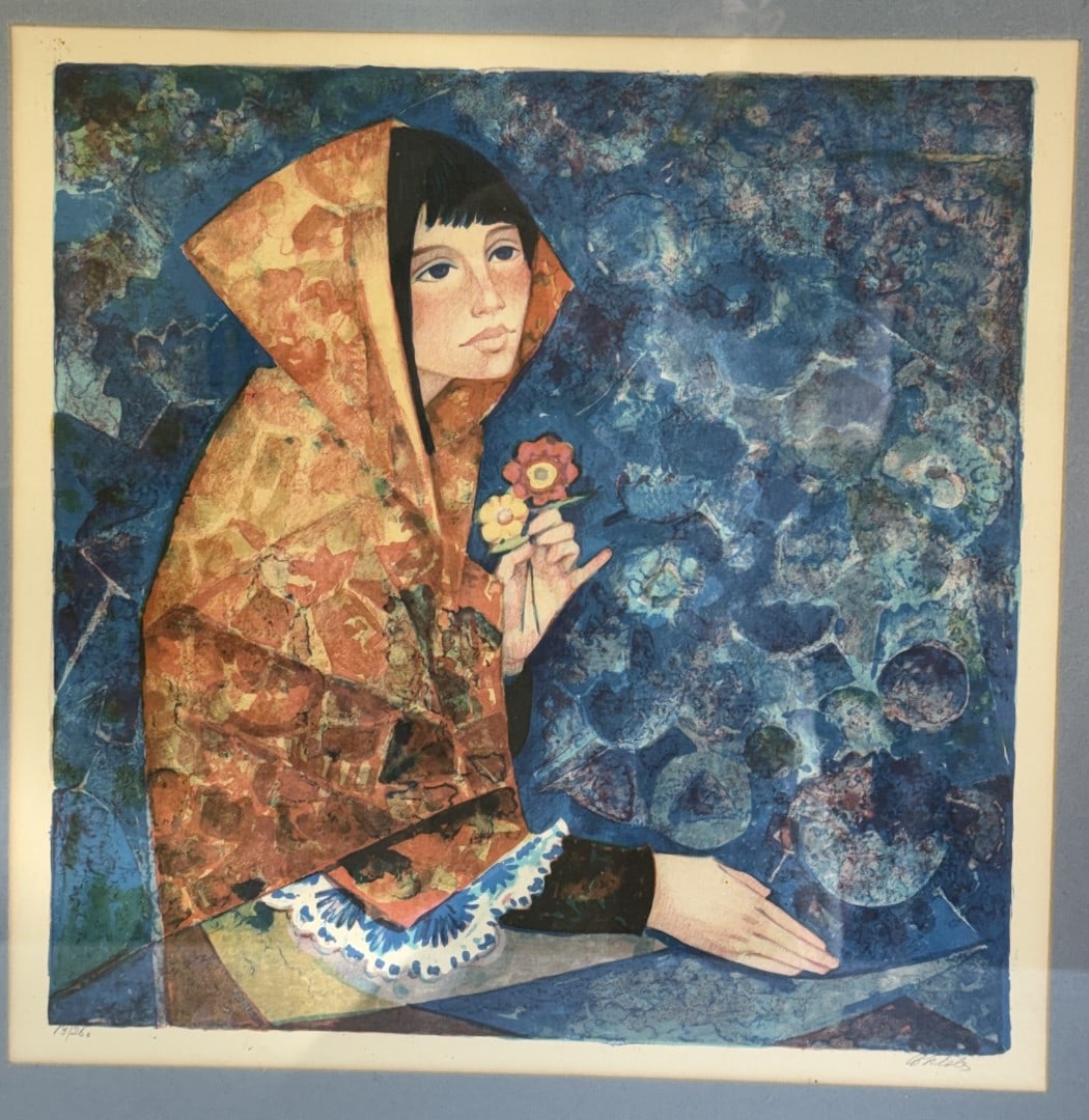 Gabriel Potoles; 20thC. Lithograph Signed - 2