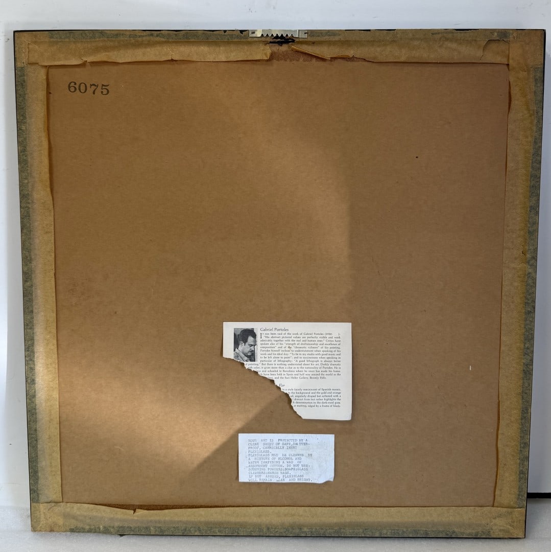 Gabriel Potoles; 20thC. Lithograph Signed - 5