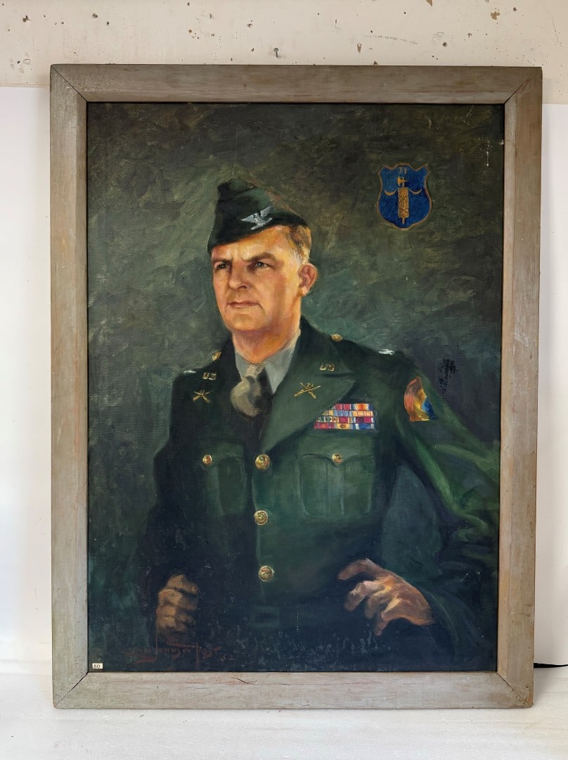 Charles Johnson Post; 20thC. American Illustration Portrait of a General Signed (1 of 4)