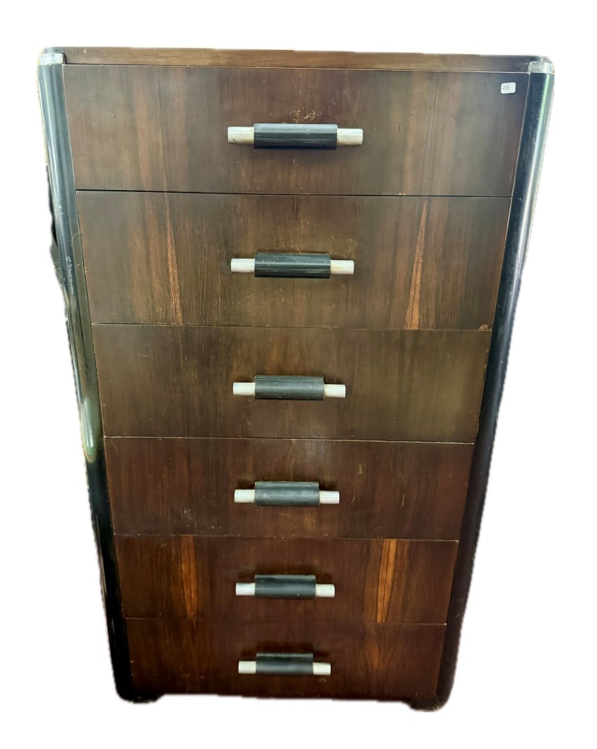 Donald Deskey Streamline Art Deco Chest of Drawers (1 of 6)