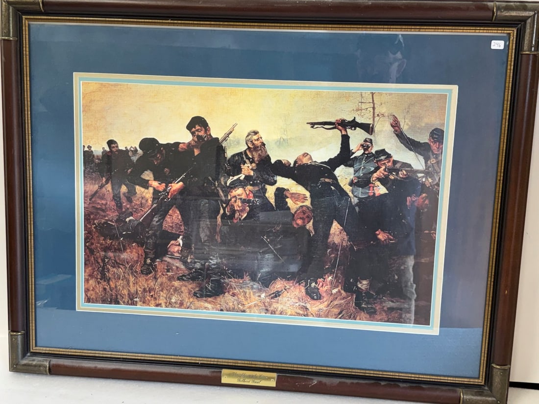 Gilbert Gaul; Framed Print - 2