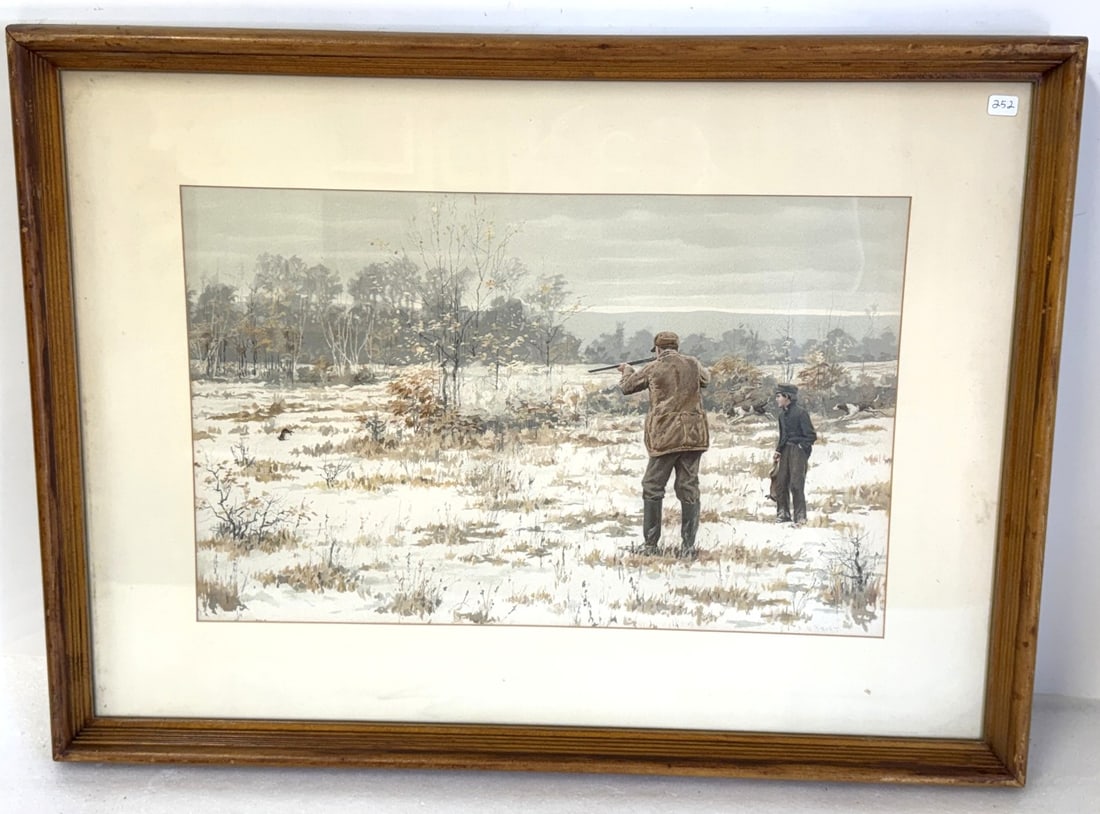 Arthur B. Frost; Original Chromolithograph (1 of 4)