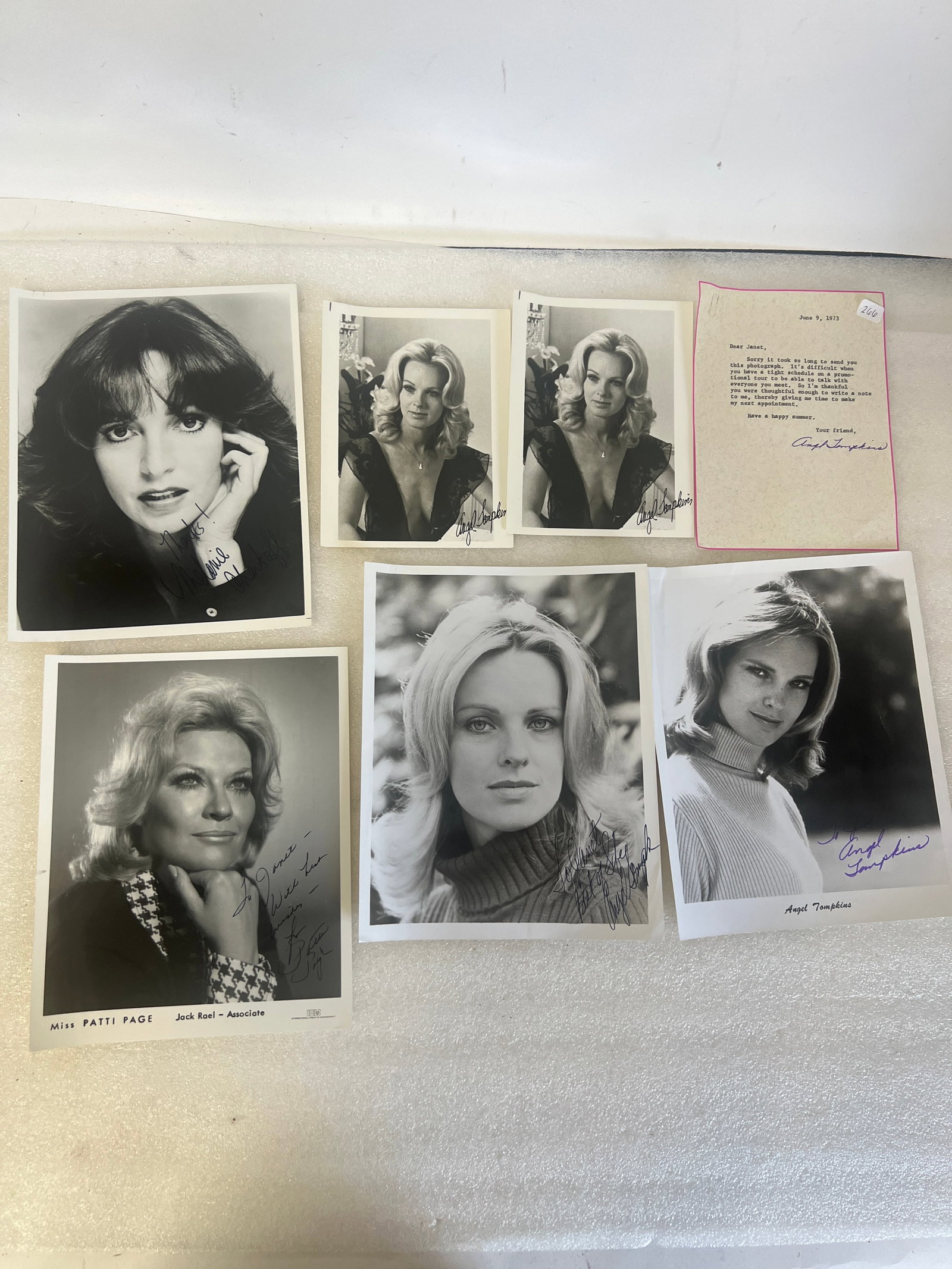 6 Autographed Celebrity Photos (1 of 1)