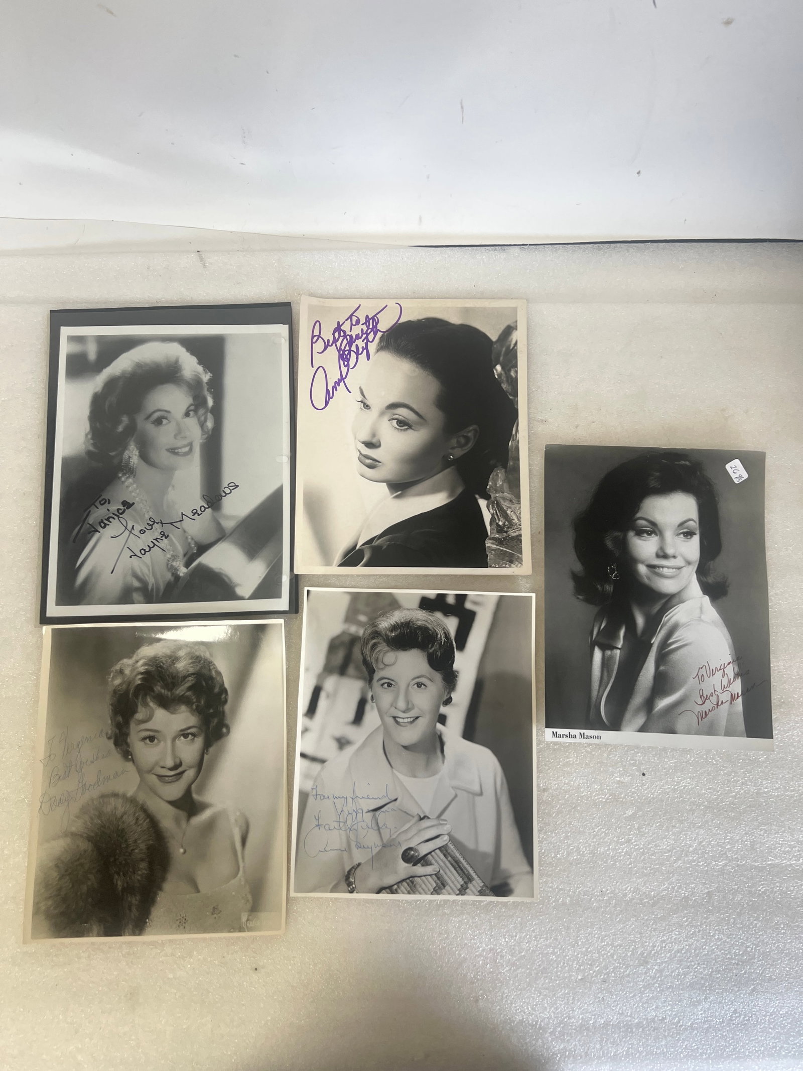 5 Autographed Celebrity Photos (1 of 1)