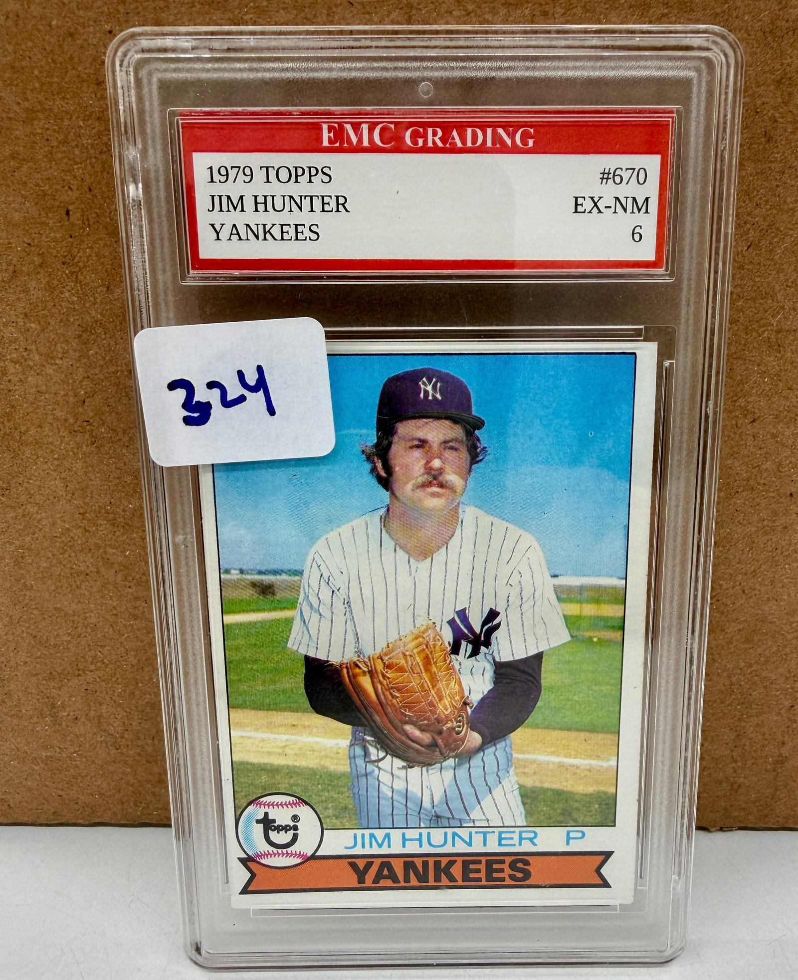 Jim Hunter Graded Card (1 of 2)