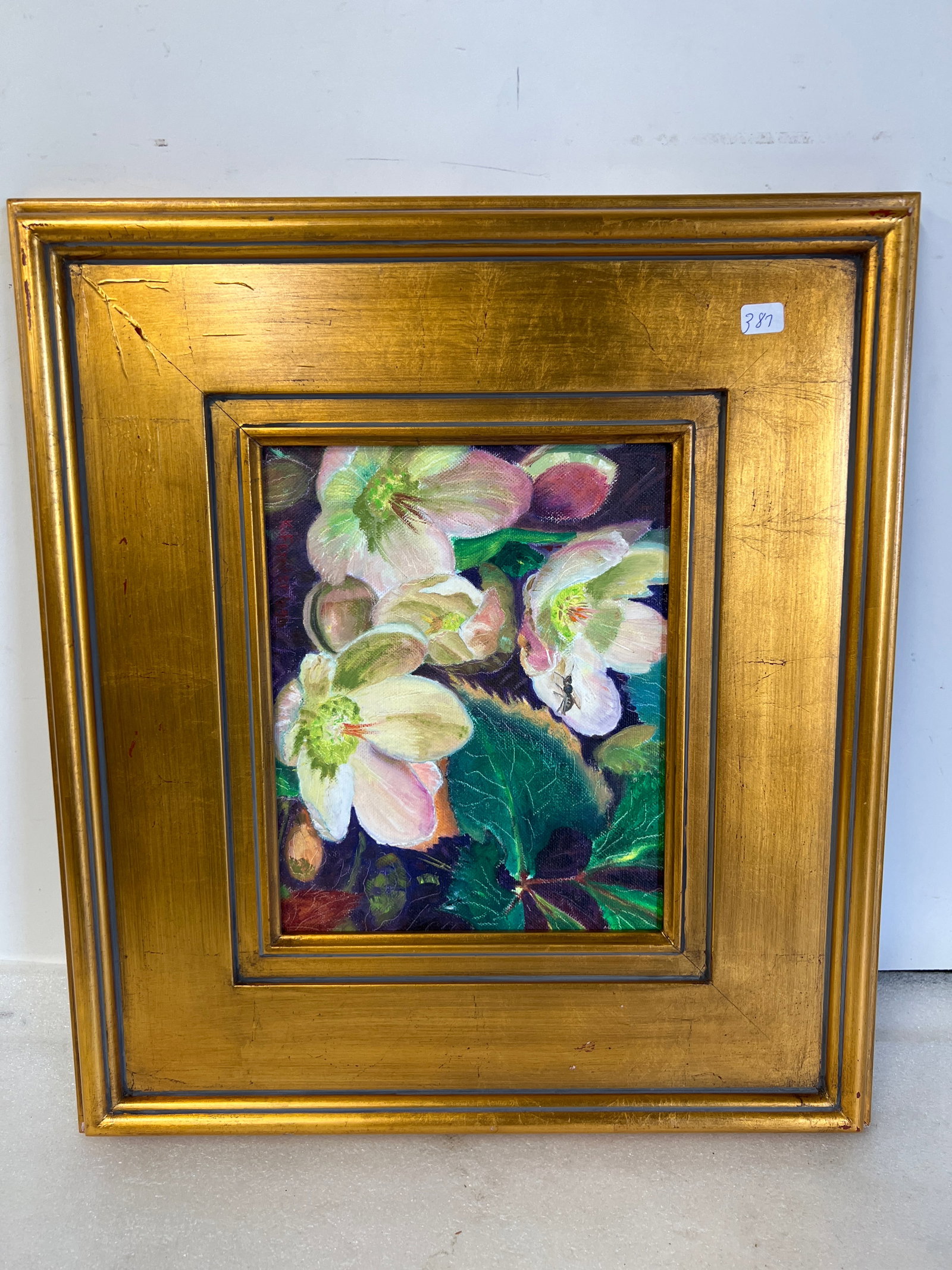 Kate Farriter . Oil on Canvas. A Flash in the Pan (1 of 2)