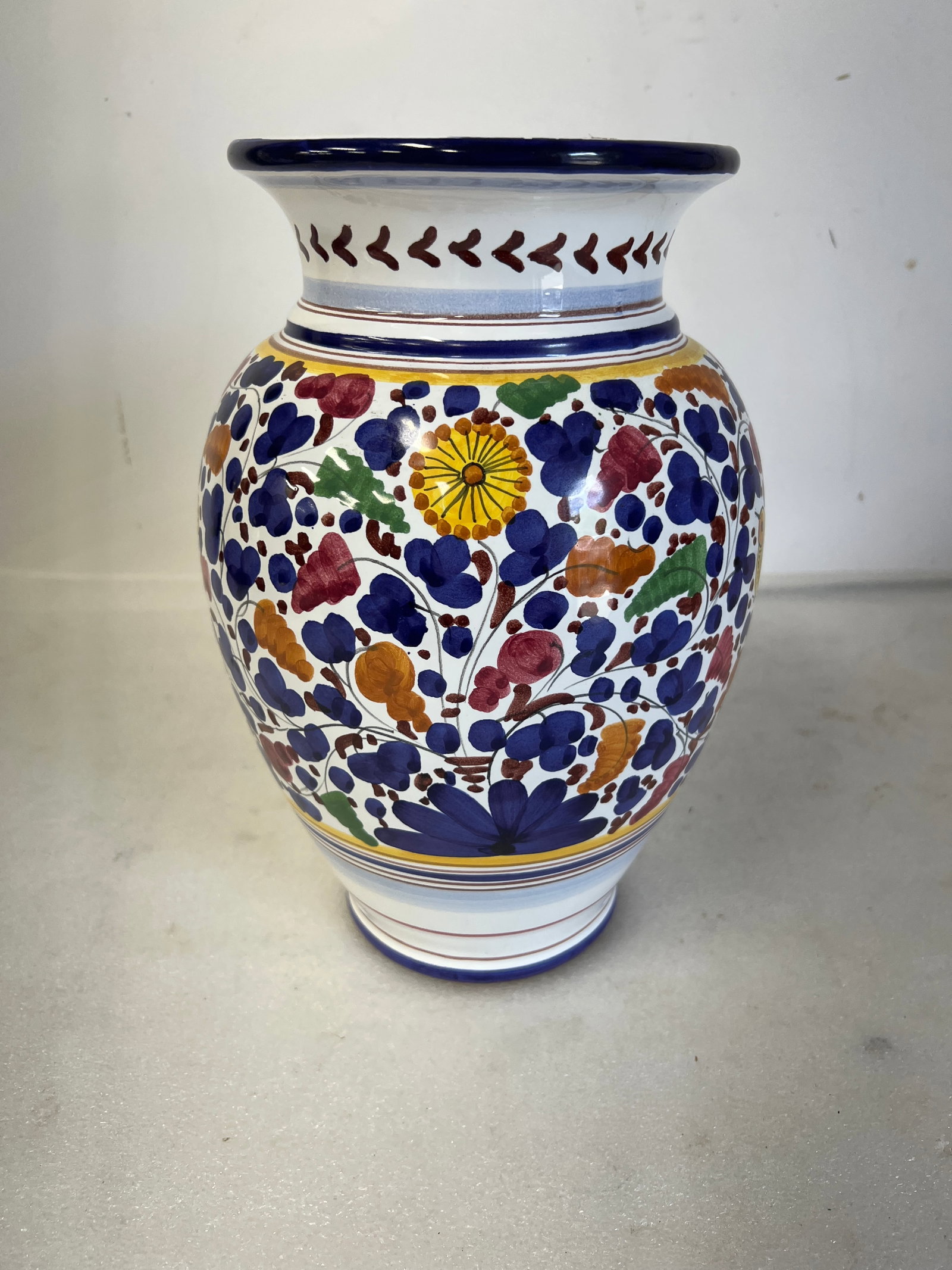 Kresal and Mathews Vase: Marked Kresal and Mathews at the underside. 11 1/2"H