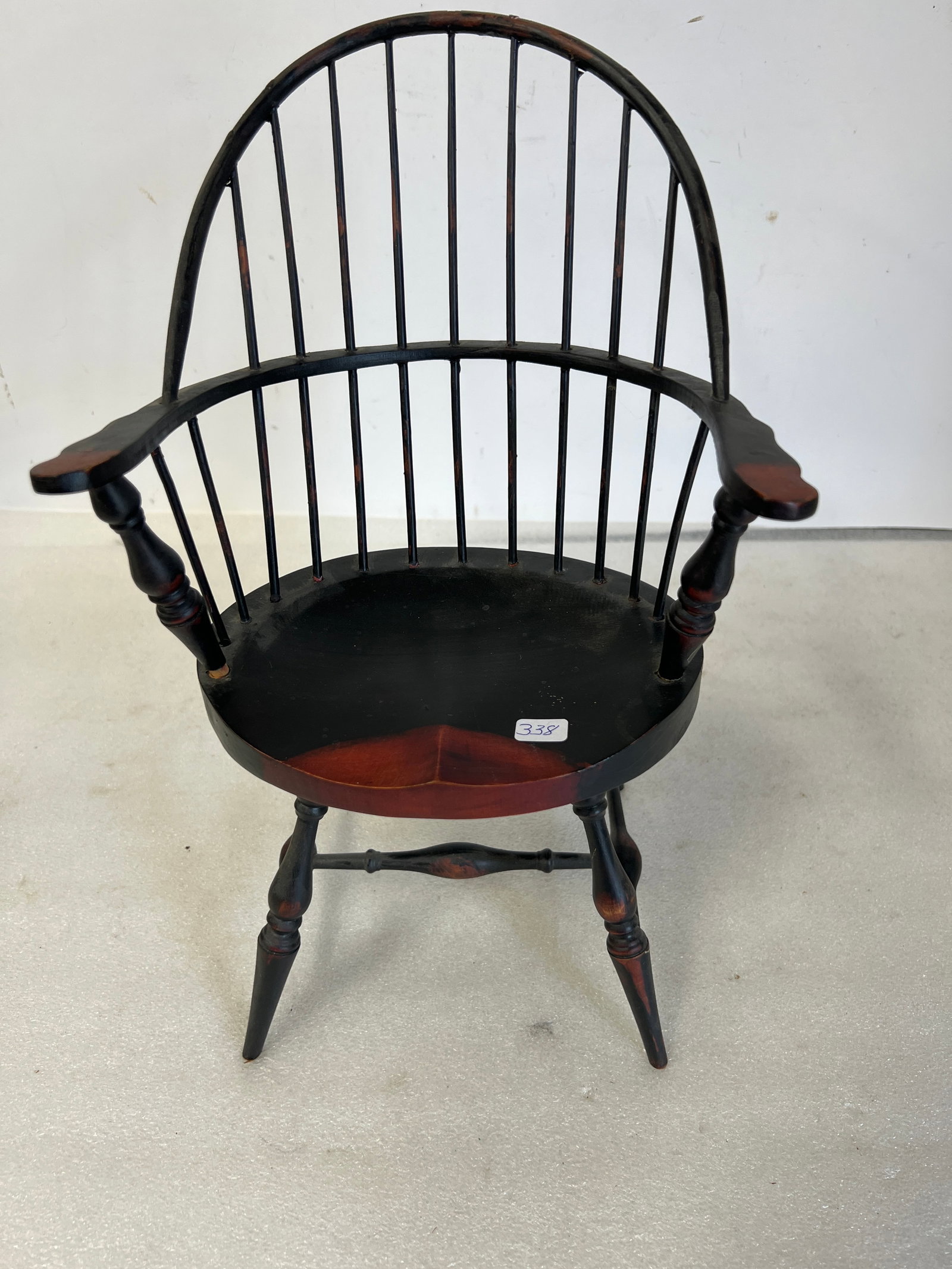 Good Quality Windsor Doll's Chair: As pictured. 15"H x 7 1/2"W