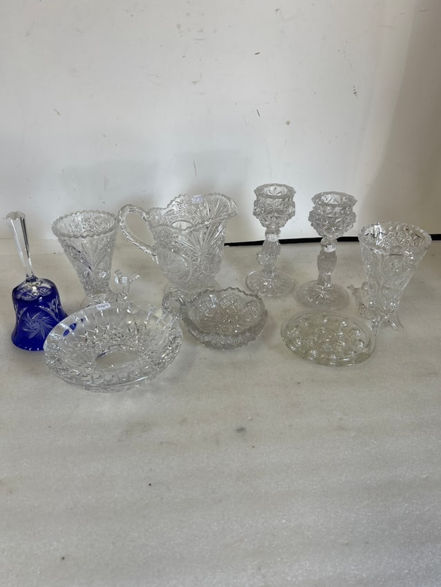 Crystal Glassware and Bell (9) (1 of 1)